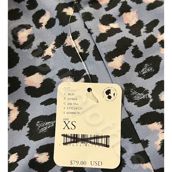 FP Movement x Onzie Leopard Print Active Dress 129 XS - Picture 9 of 13